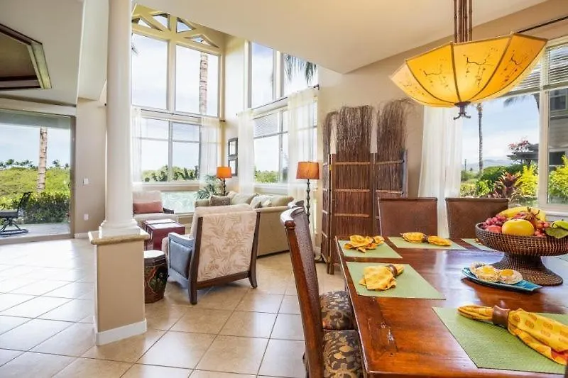 Tatil Evi F4 Palm Villas Mauna Lani Waikoloa ABD